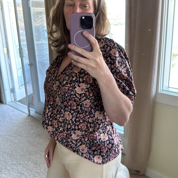 Ulla Johnson Arusi Floral Cotton top - Picture 3 of 8